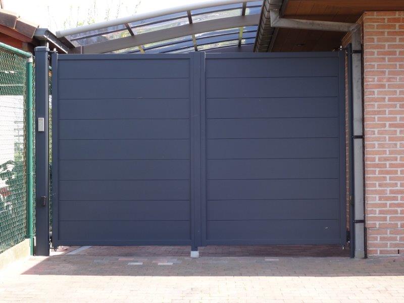 Realisatie Aluminium poorten
