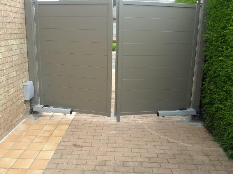 Realisatie Aluminium poorten
