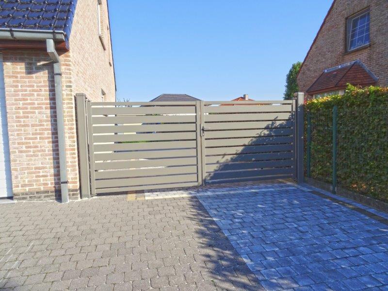 Realisatie Aluminium poorten