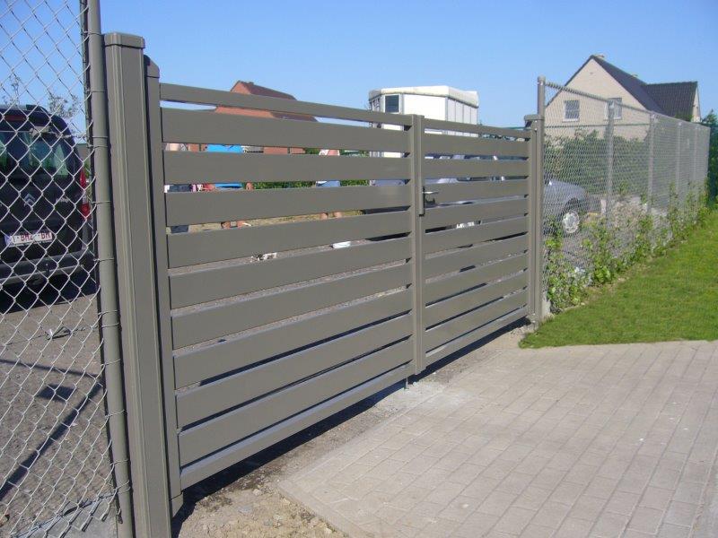 Realisatie Aluminium poorten